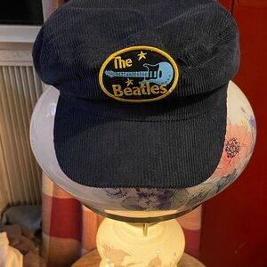 The Beatles Navy Blue Cap with Yellow Logo